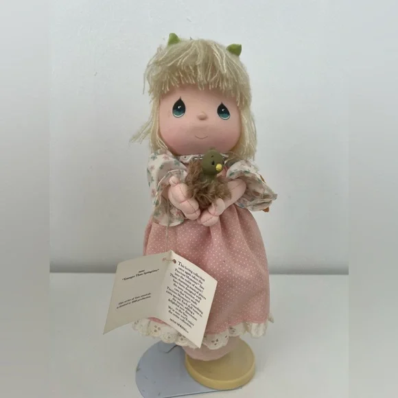 Precious Moments Pink Musical Plush Elephant Figurine : Precious Moments, Baby Gifts, \u201cPrecious Little